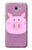 S3269 豚の漫画 Pig Cartoon Samsung Galaxy J7 Prime (SM-G610F) バックケース、フリップケース・カバー