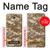 S3294 陸軍砂漠タンコヨーテカモ迷彩 Army Desert Tan Coyote Camo Camouflage Samsung Galaxy J7 Prime (SM-G610F) バックケース、フリップケース・カバー