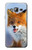 S0417 狐 Fox Samsung Galaxy J3 (2016) バックケース、フリップケース・カバー