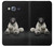 S0878 黒いくま Black Bear Samsung Galaxy J3 (2016) バックケース、フリップケース・カバー