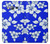 S2244 ハワイのハイビスカス青柄 Hawaiian Hibiscus Blue Pattern Samsung Galaxy J3 (2016) バックケース、フリップケース・カバー