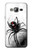 S2386 クロゴケグモ Black Widow Spider Samsung Galaxy J3 (2016) バックケース、フリップケース・カバー