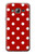 S2951 赤の水玉 Red Polka Dots Samsung Galaxy J3 (2016) バックケース、フリップケース・カバー