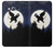 S3323 飛び象満月の夜 Flying Elephant Full Moon Night Samsung Galaxy J3 (2016) バックケース、フリップケース・カバー