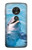 S1291 イルカ Dolphin Motorola Moto G7 Play バックケース、フリップケース・カバー