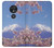 S1060 富士山 桜 Mount Fuji Sakura Cherry Blossom Motorola Moto G7 Power バックケース、フリップケース・カバー