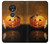 S1083 南瓜 蜘蛛 蝋燭 ハロウィーン Pumpkin Spider Candles Halloween Motorola Moto G7 Power バックケース、フリップケース・カバー