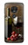 S1316 ブドウのボトルと赤ワインのグラス Grapes Bottle and Glass of Red Wine Motorola Moto G7 Power バックケース、フリップケース・カバー
