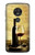S2042 ブドウのボトルと赤ワインのグラス A Grape Vineyard Grapes Bottle and Glass of Red Wine Motorola Moto G7 Power バックケース、フリップケース・カバー