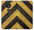 S2231 黄色と黒のラインハザードストライプ Yellow and Black Line Hazard Striped Motorola Moto G7 Power バックケース、フリップケース・カバー
