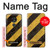 S2231 黄色と黒のラインハザードストライプ Yellow and Black Line Hazard Striped Motorola Moto G7 Power バックケース、フリップケース・カバー
