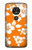 S2245 ハワイのハイビスカスオレンジ柄 Hawaiian Hibiscus Orange Pattern Motorola Moto G7 Power バックケース、フリップケース・カバー