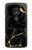 S2896 ゴールドマーブルグラフィックプリント Gold Marble Graphic Printed Motorola Moto G7 Power バックケース、フリップケース・カバー