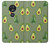 S3285 アボカドパターン Avocado Fruit Pattern Motorola Moto G7 Power バックケース、フリップケース・カバー