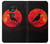 S3328 カラス赤い月 Crow Red Moon Motorola Moto G7 Power バックケース、フリップケース・カバー