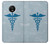 S2815 カドゥケウスの杖 医療シンボル Medical Symbol Motorola Moto G6 バックケース、フリップケース・カバー