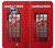 S0058 ロンドン〔イギリス〕の赤い電話ボックス Classic British Red Telephone Box Motorola Moto X4 バックケース、フリップケース・カバー