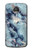 S2689 ブルーマーブルグラフィックプリント Blue Marble Texture Graphic Printed Motorola Moto Z2 Play, Z2 Force バックケース、フリップケース・カバー