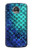 S3047 緑人魚のスケール Green Mermaid Fish Scale Motorola Moto Z2 Play, Z2 Force バックケース、フリップケース・カバー