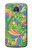 S3273 フラワーラインアートパターン Flower Line Art Pattern Motorola Moto Z2 Play, Z2 Force バックケース、フリップケース・カバー