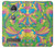 S3273 フラワーラインアートパターン Flower Line Art Pattern Motorola Moto Z2 Play, Z2 Force バックケース、フリップケース・カバー