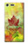 S2523 カナダ秋のメープルリーフ Canada Autumn Maple Leaf Sony Xperia XZ Premium バックケース、フリップケース・カバー