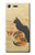 S3229 ヴィンテージ猫ポスター Vintage Cat Poster Sony Xperia XZ Premium バックケース、フリップケース・カバー