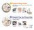 S3373 シロクマ抱擁家族 Polar Bear Hug Family iPhone XR バックケース、フリップケース・カバー