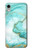 S3399 緑の大理石のグラフィックプリント Green Marble Graphic Print iPhone XR バックケース、フリップケース・カバー