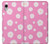 S3500 ピンクの花柄 Pink Floral Pattern iPhone XR バックケース、フリップケース・カバー
