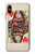 S3429 クイーンハートカード Queen Hearts Card iPhone X, iPhone XS バックケース、フリップケース・カバー