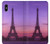 S3447 エッフェルパリの夕日 Eiffel Paris Sunset iPhone X, iPhone XS バックケース、フリップケース・カバー