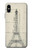 S3474 エッフェル建築図面 Eiffel Architectural Drawing iPhone X, iPhone XS バックケース、フリップケース・カバー