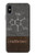 S3475 カフェイン分子 Caffeine Molecular iPhone X, iPhone XS バックケース、フリップケース・カバー