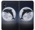 S3510 ドルフィン Dolphin Moon Night iPhone X, iPhone XS バックケース、フリップケース・カバー