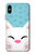 S3542 かわいい猫漫画 Cute Cat Cartoon iPhone X, iPhone XS バックケース、フリップケース・カバー