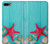 S3428 アクア 海星 貝 Aqua Wood Starfish Shell iPhone 7 Plus, iPhone 8 Plus バックケース、フリップケース・カバー