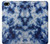 S3439 インディゴタイダイ Fabric Indigo Tie Dye iPhone 5 5S SE バックケース、フリップケース・カバー