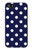 S3533 ブルーの水玉 Blue Polka Dot iPhone 5 5S SE バックケース、フリップケース・カバー