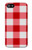 S3535 レッドギンガム Red Gingham iPhone 5 5S SE バックケース、フリップケース・カバー