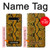 S3365 黄パイソンの皮膚 グラフィックプリント Yellow Python Skin Graphic Print Samsung Galaxy S10 5G バックケース、フリップケース・カバー