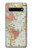 S3418 ヴィンテージの世界地図 Vintage World Map Samsung Galaxy S10 5G バックケース、フリップケース・カバー