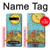 S3435 タロットカード月 Tarot Card Moon Samsung Galaxy S10 Plus バックケース、フリップケース・カバー