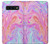S3444 デジタルアートカラフルな液体 Digital Art Colorful Liquid Samsung Galaxy S10 Plus バックケース、フリップケース・カバー