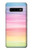 S3507 カラフルな虹 パステル Colorful Rainbow Pastel Samsung Galaxy S10 Plus バックケース、フリップケース・カバー