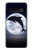 S3510 ドルフィン Dolphin Moon Night Samsung Galaxy S10 Plus バックケース、フリップケース・カバー