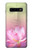 S3511 蓮の花の仏教 Lotus flower Buddhism Samsung Galaxy S10 Plus バックケース、フリップケース・カバー