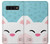 S3542 かわいい猫漫画 Cute Cat Cartoon Samsung Galaxy S10 Plus バックケース、フリップケース・カバー