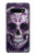 S3582 紫の頭蓋骨 Purple Sugar Skull Samsung Galaxy S10 Plus バックケース、フリップケース・カバー