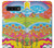 S3407 ヒッピーアート Hippie Art Samsung Galaxy S10 バックケース、フリップケース・カバー